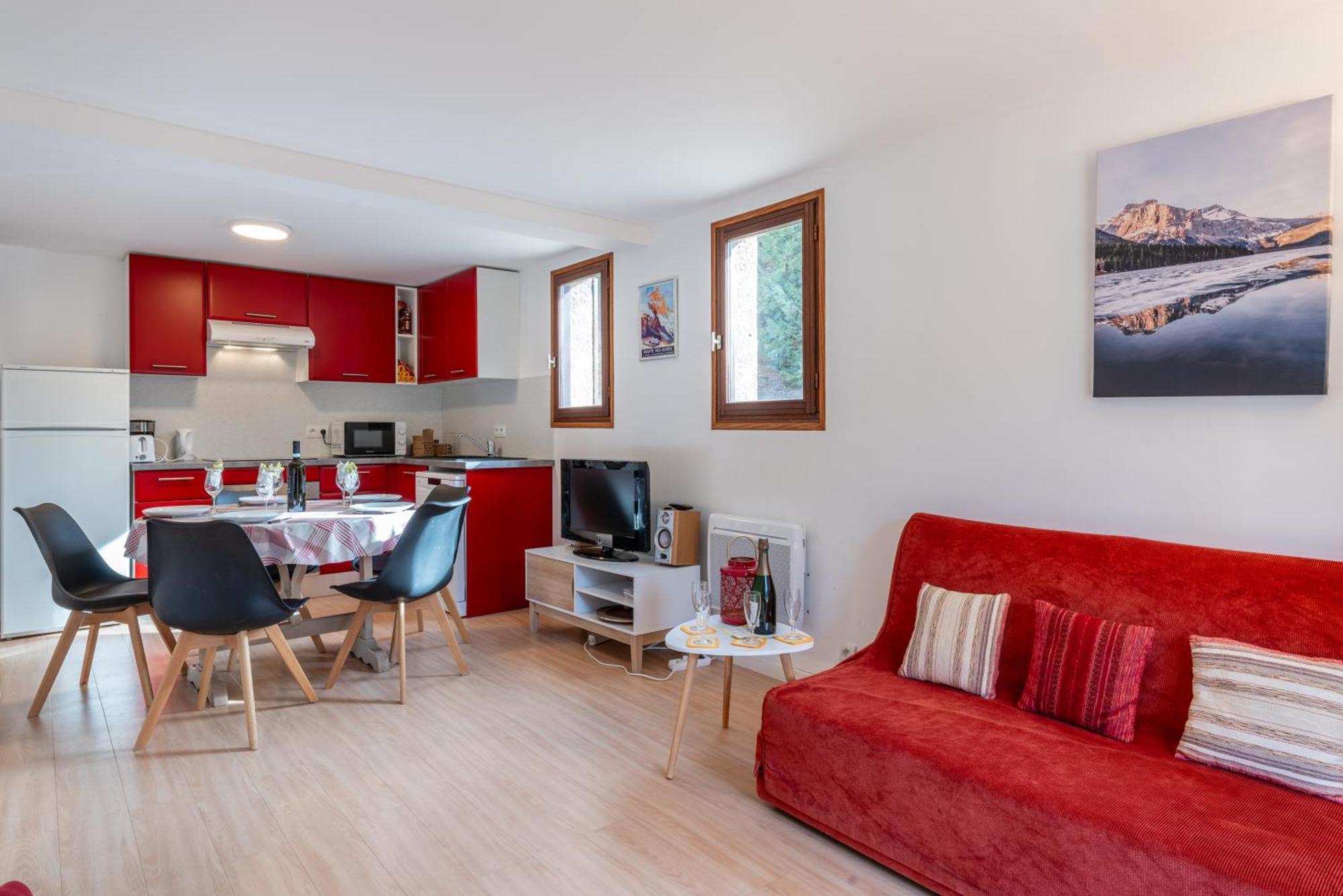 Serre Chevalier Studio 30 M2 Coin Montagne A 8 Minutes Des Pistes Saint-Chaffrey Esterno foto